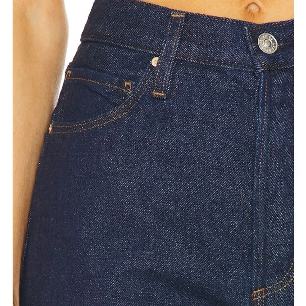 NWT PAIGE Sawyer Wide Leg 100% Cotton Jeans 29